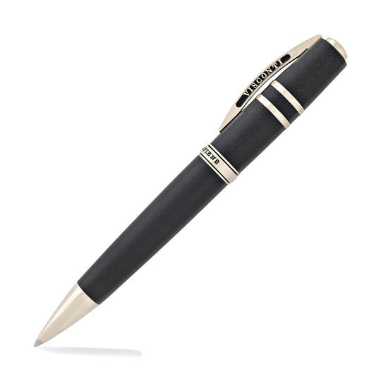 Visconti Homo Sapiens Ballpoint Pen in Lava Black with Bronze Trim