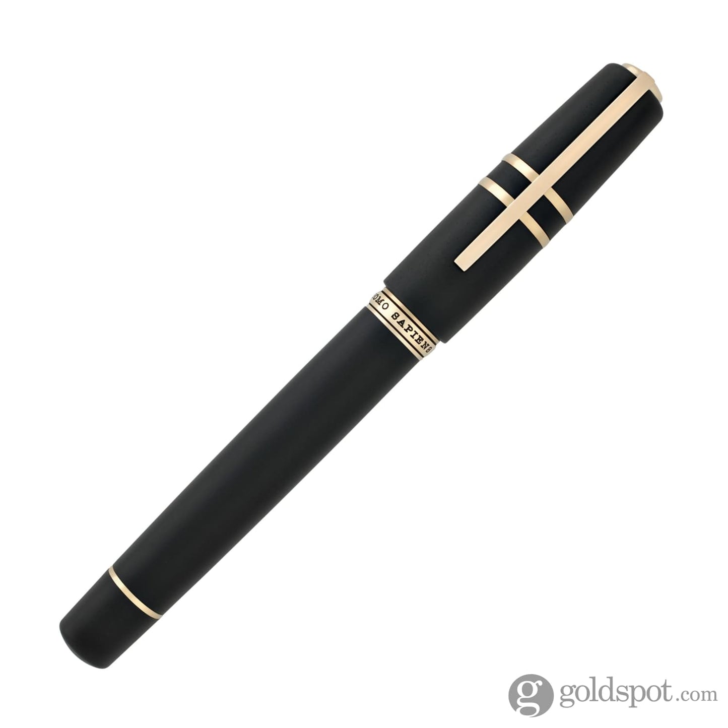 Visconti Homo Sapiens Fountain Pen in Lava Black with Bronze Trim Fountain Pen