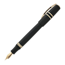 Visconti Homo Sapiens Fountain Pen in Lava Black with Bronze Trim