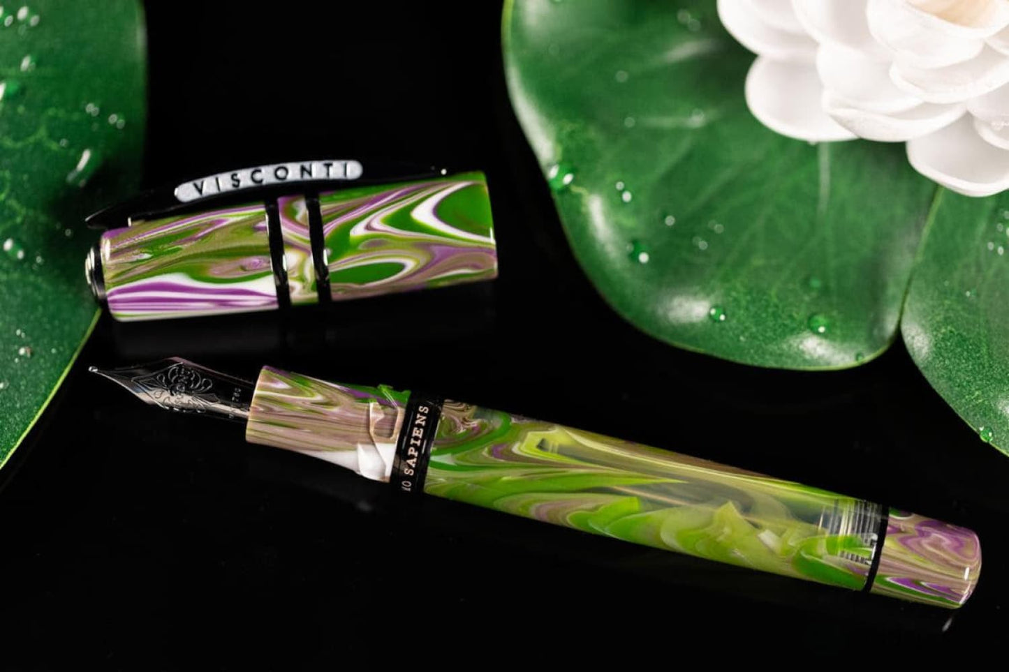 Visconti Homo Sapiens Fountain Pen in Lotus Garden Fountain Pen