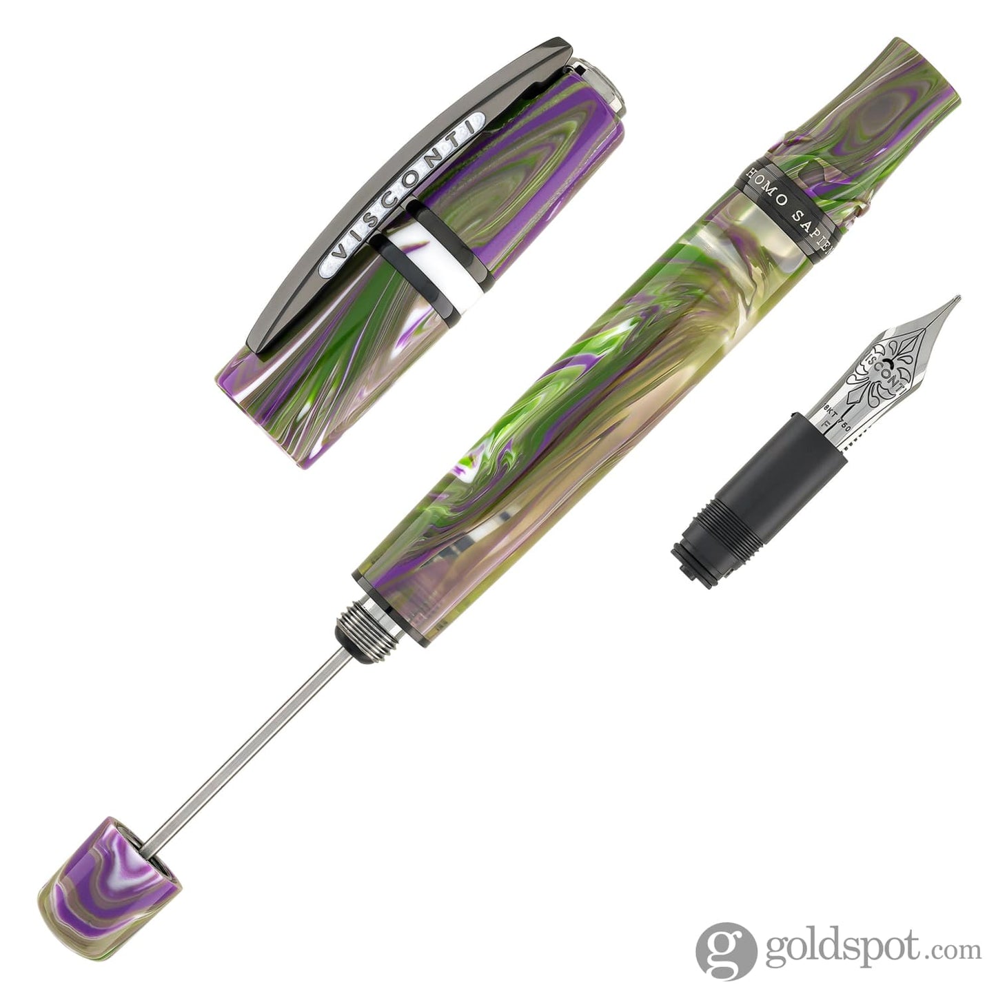 Visconti Homo Sapiens Fountain Pen in Lotus Garden Fountain Pen