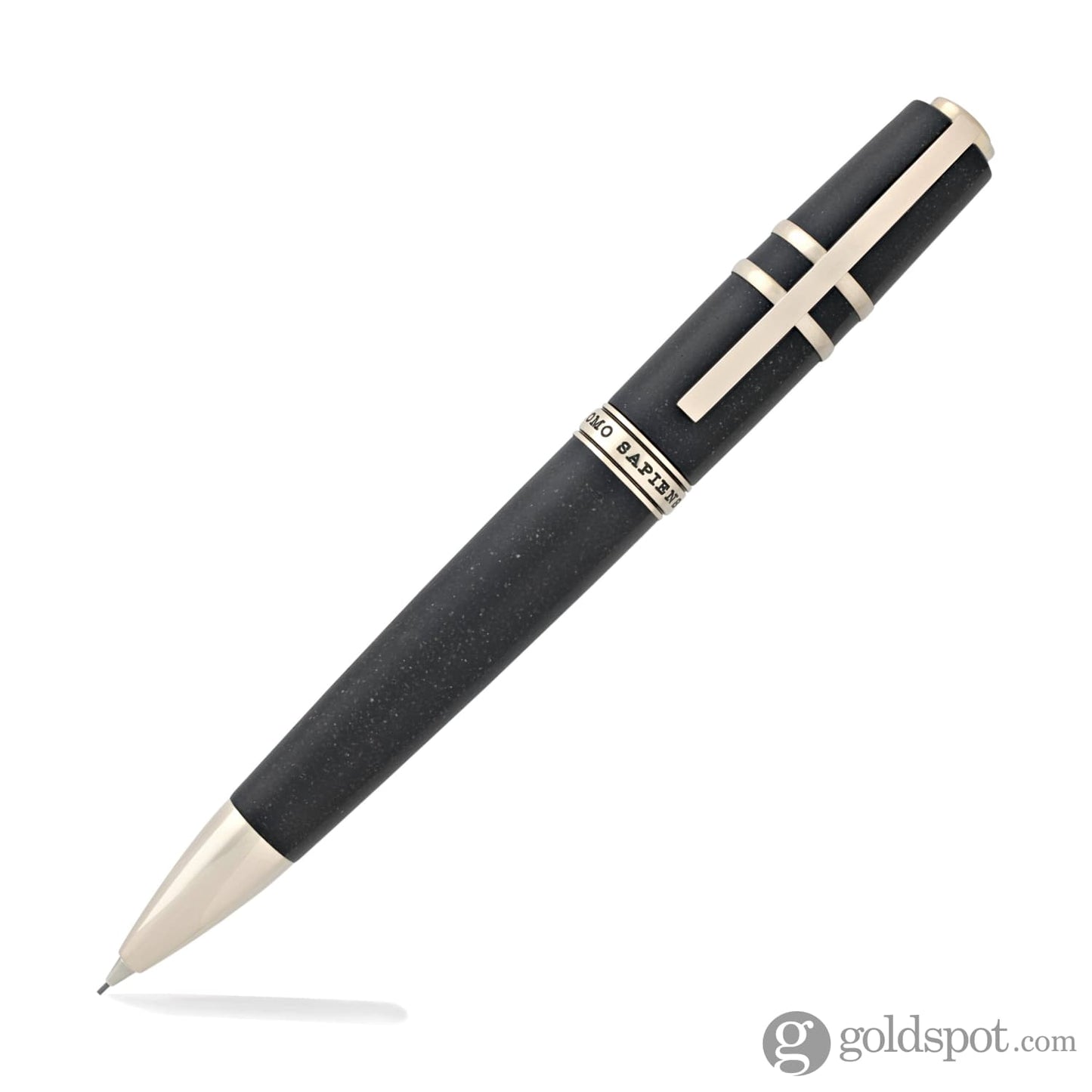 Visconti Homo Sapiens Mechanical Pencil in Lava Black with Bronze Trim - 0.7mm Mechanical Pencil