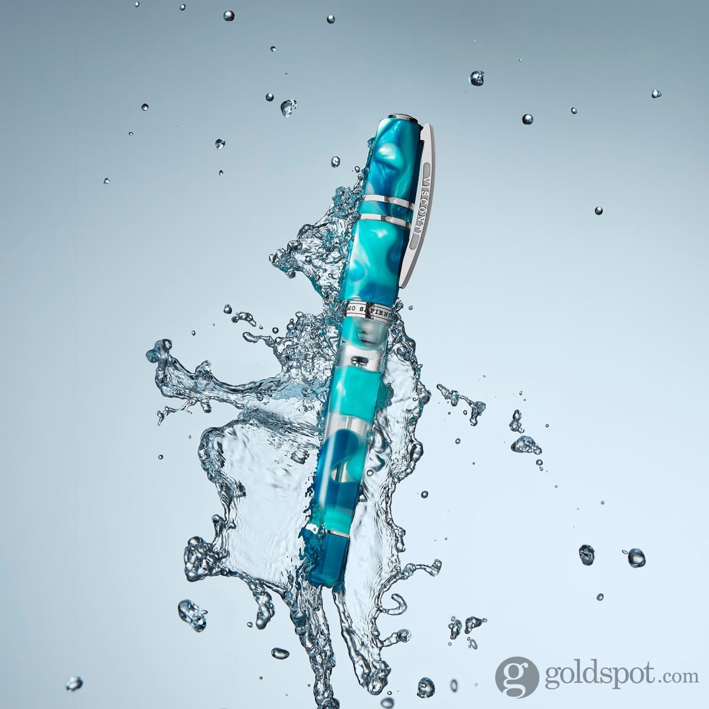 Visconti Homo Sapiens Rollerball Pen in Blue Lagoon Rollerball Pen