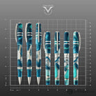 Visconti Homo Sapiens Rollerball Pen in Blue Lagoon Rollerball Pen