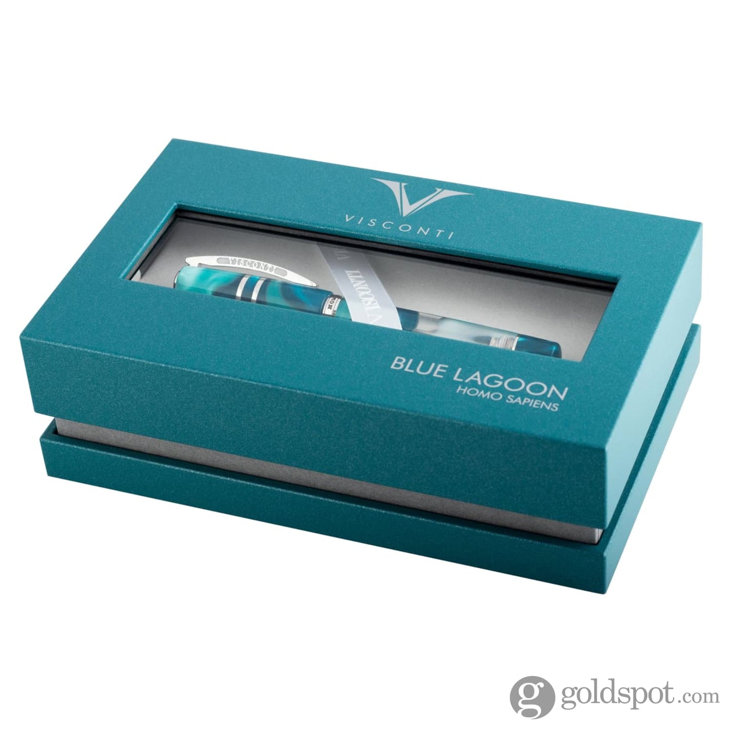 Visconti Homo Sapiens Rollerball Pen in Blue Lagoon Rollerball Pen