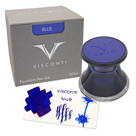 Visconti Inkwell Bottled Ink in Blue - 50 mL