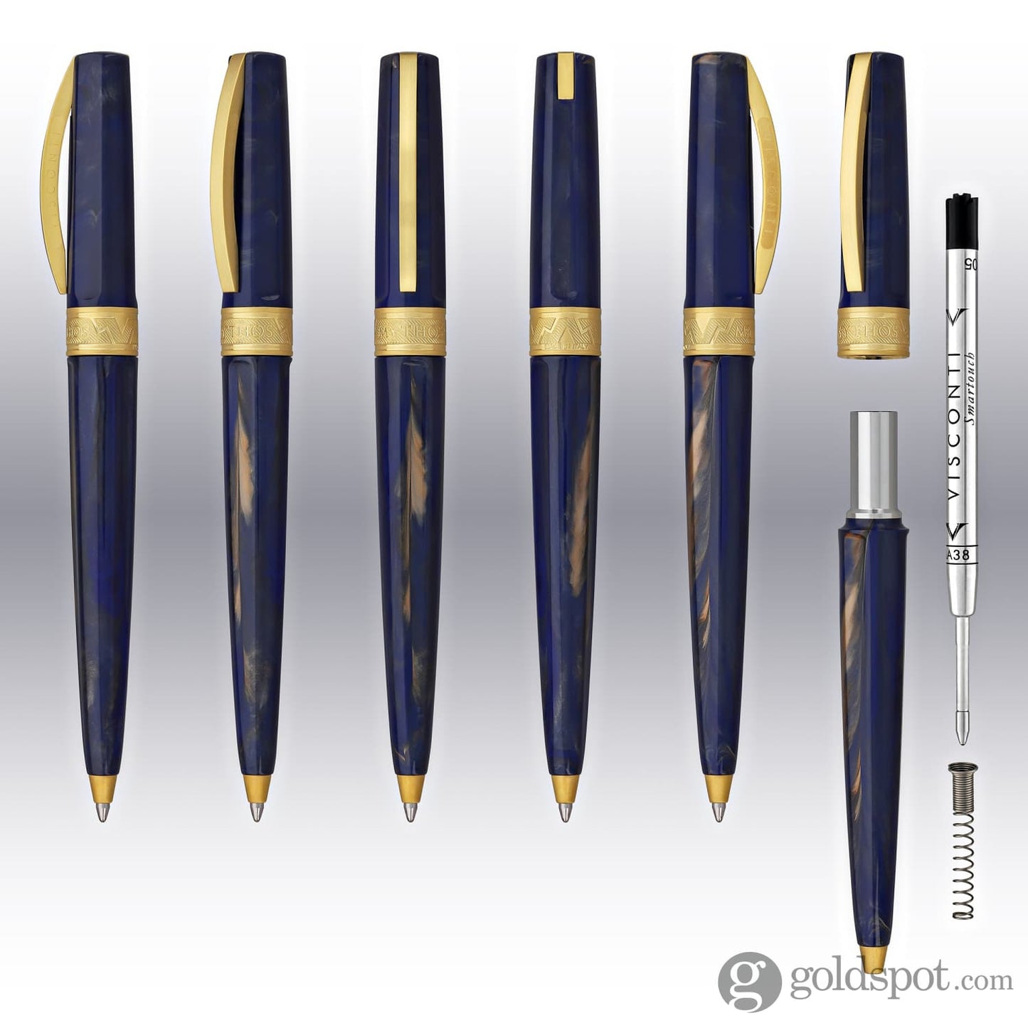 Visconti Mirage Mythos Ballpoint Pen in Zeus Ballpoint Pen