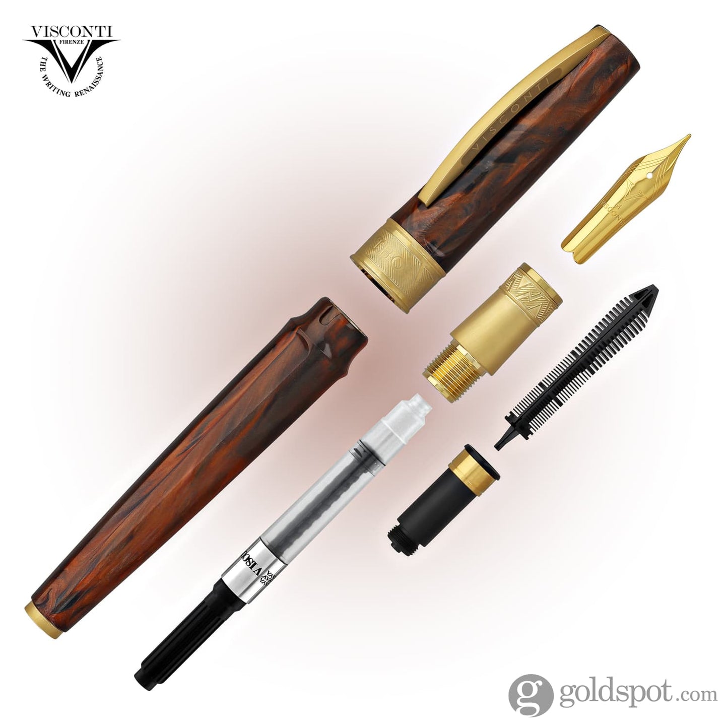 Visconti Mirage Mythos Fountain Pen in Apollo Fountain Pen