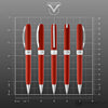 Visconti Rembrandt Eco-Logic Ballpoint Pen in Red Ballpoint Pen