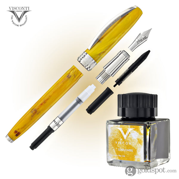 Visconti Van Gogh Fountain Pen in Sunflowers Fountain Pen