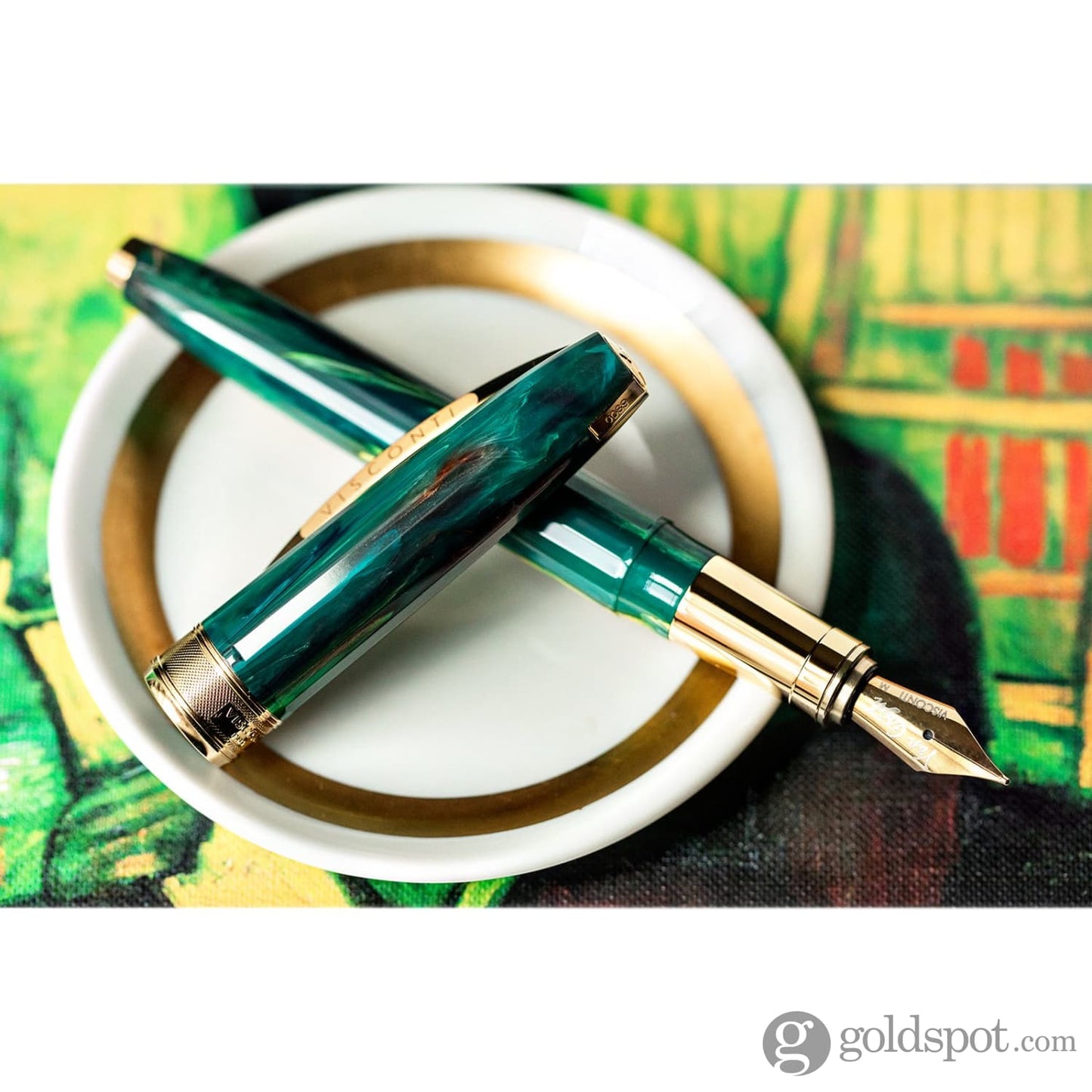Visconti Van Gogh Fountain Pen in The Novel Reader Fountain Pen