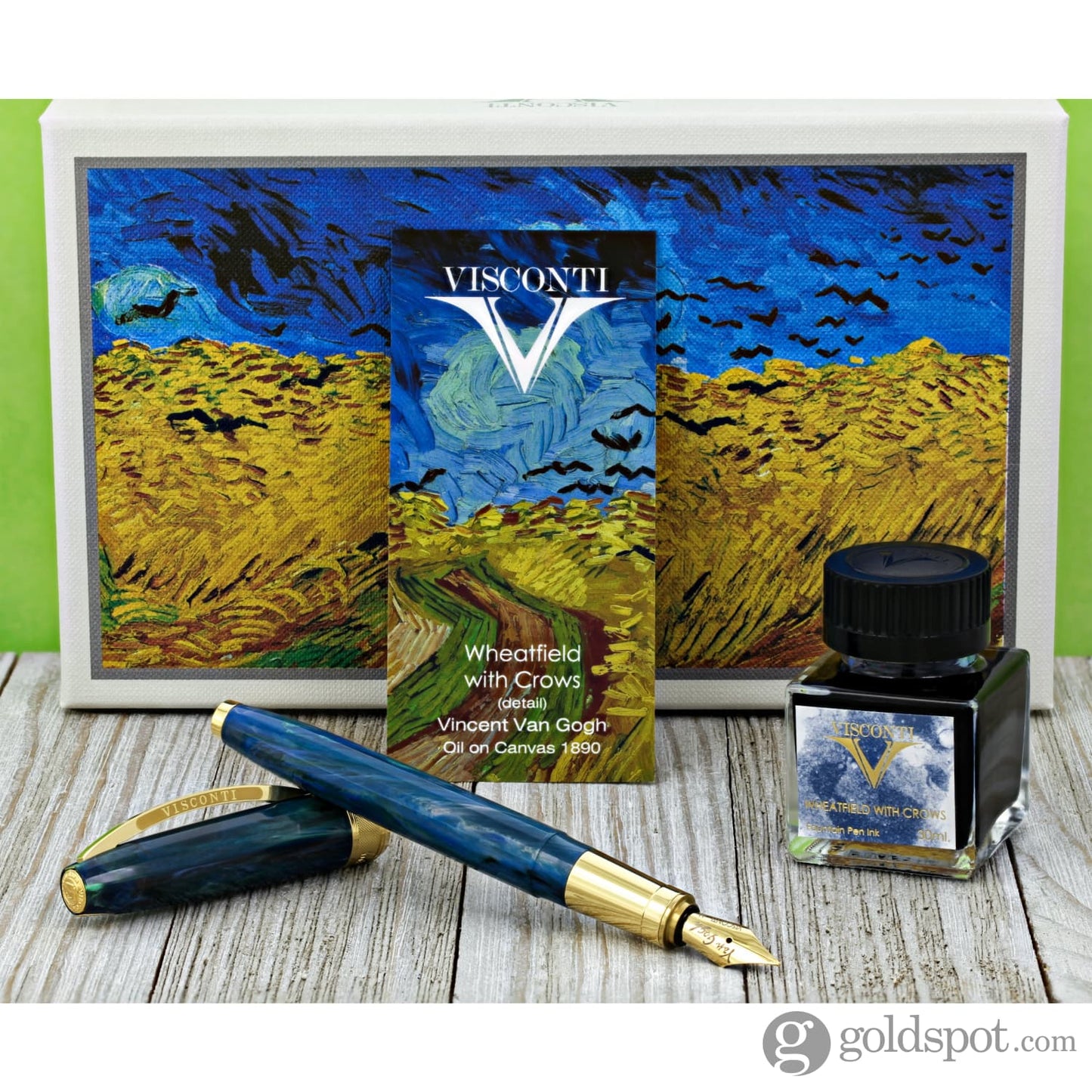 Visconti Van Gogh Fountain Pen in Wheatfield with Crows - Special Edition Fountain Pen