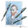 Visconti Van Gogh Impressionist Rollerball Pen in Portrait Blue Rollerball Pen