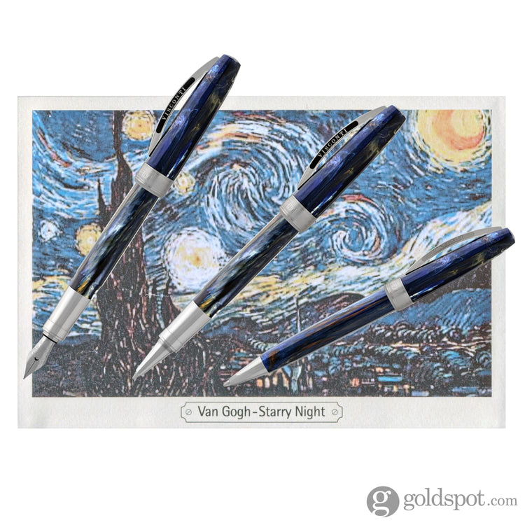 Visconti Van Gogh Impressionist Rollerball Pen in Starry Night Rollerball Pen