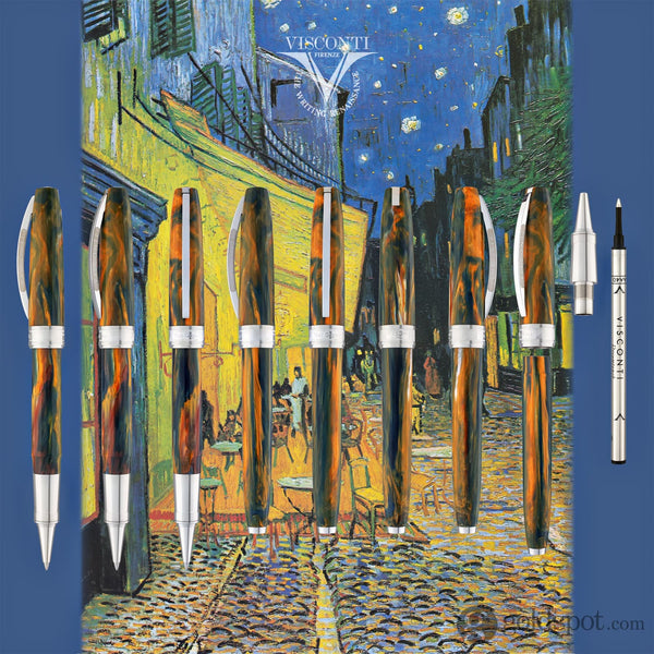 Visconti Van Gogh Rollerball Pen in Cafe Terrace at Night Rollerball Pen