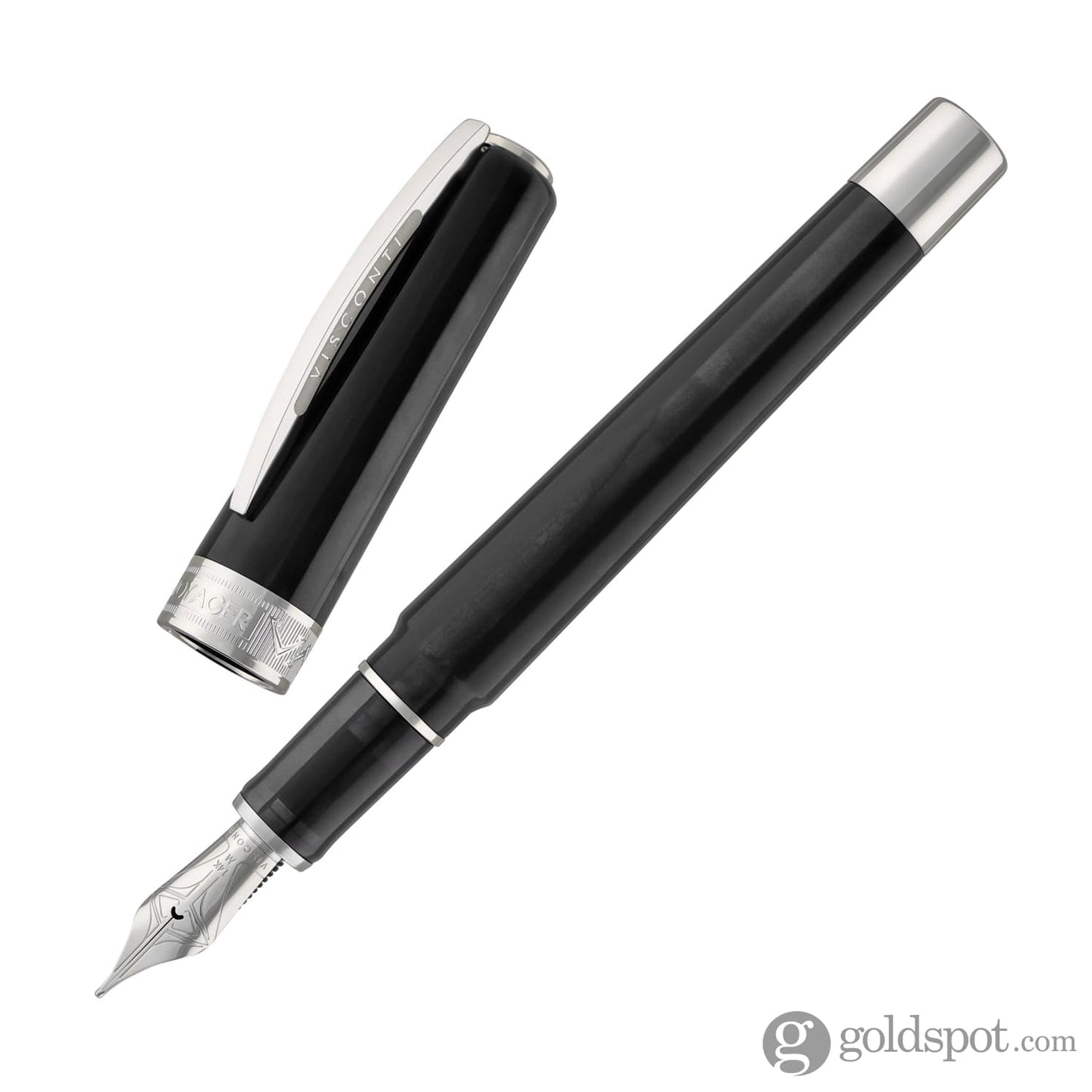 Visconti Voyager Fountain Pen in Black Star Fountain Pen