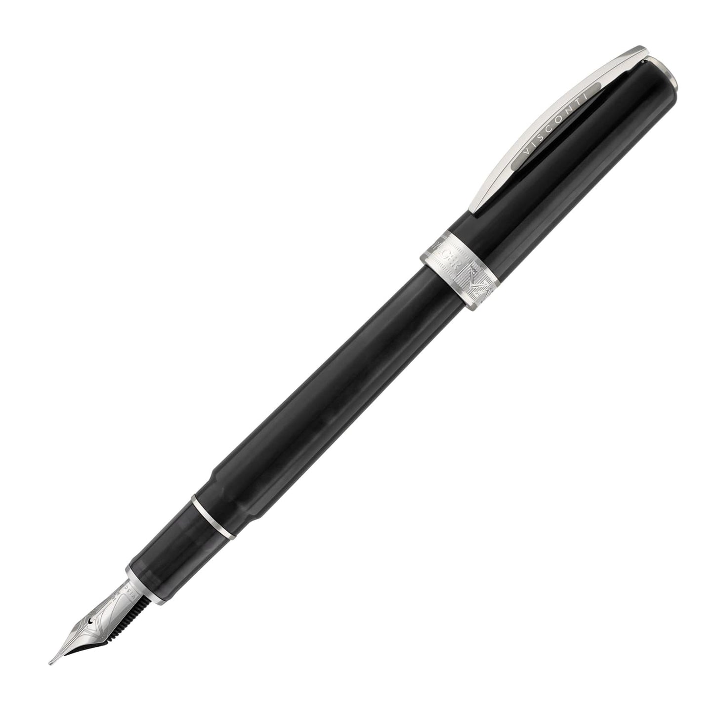 Visconti Voyager Fountain Pen in Black Star Fountain Pen