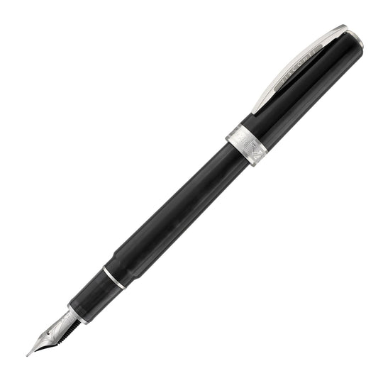 Visconti Voyager Fountain Pen in Black Star