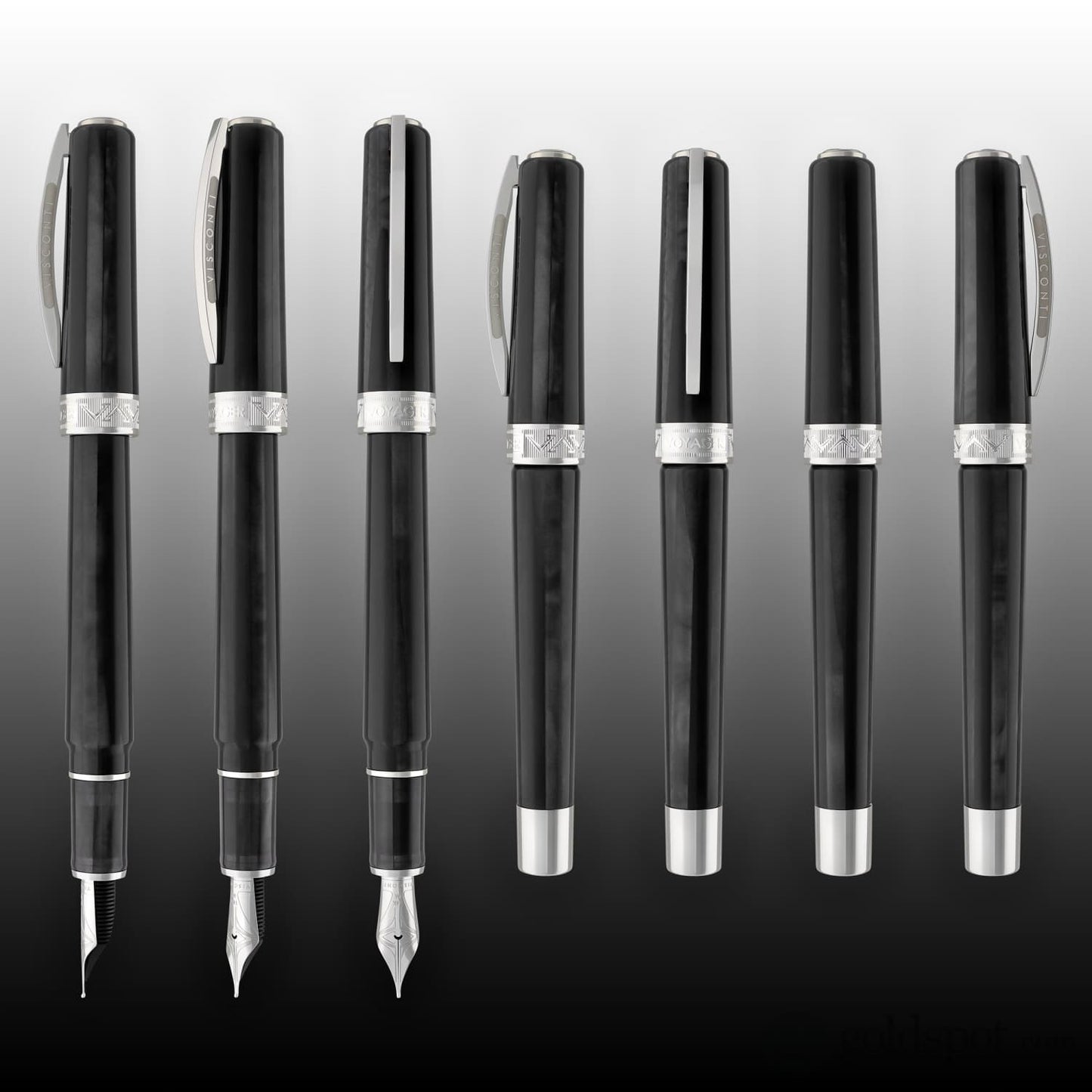 Visconti Voyager Fountain Pen in Black Star Fountain Pen
