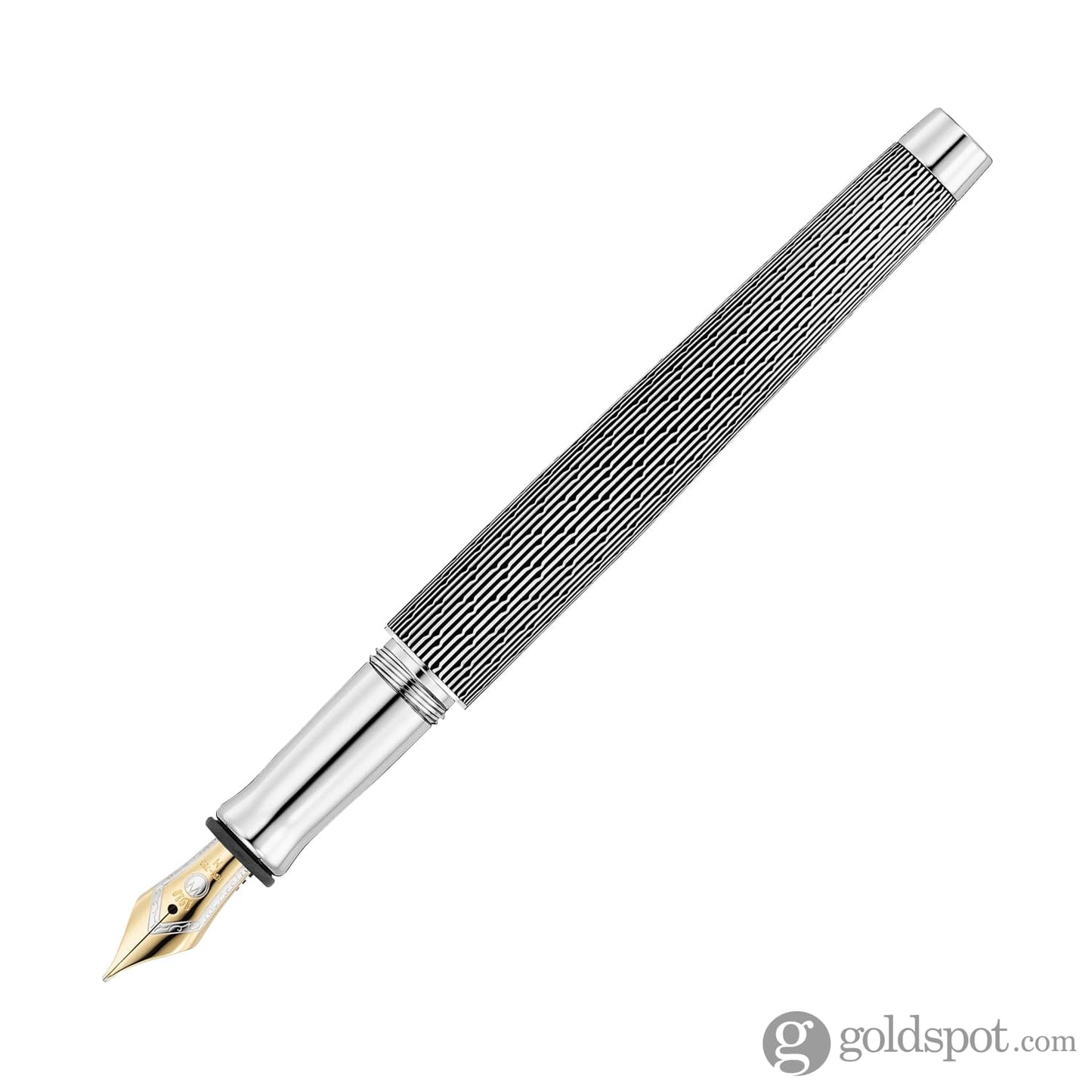 Waldmann Tango Imagination Fountain Pen in Black - 18kt Gold Fountain Pen