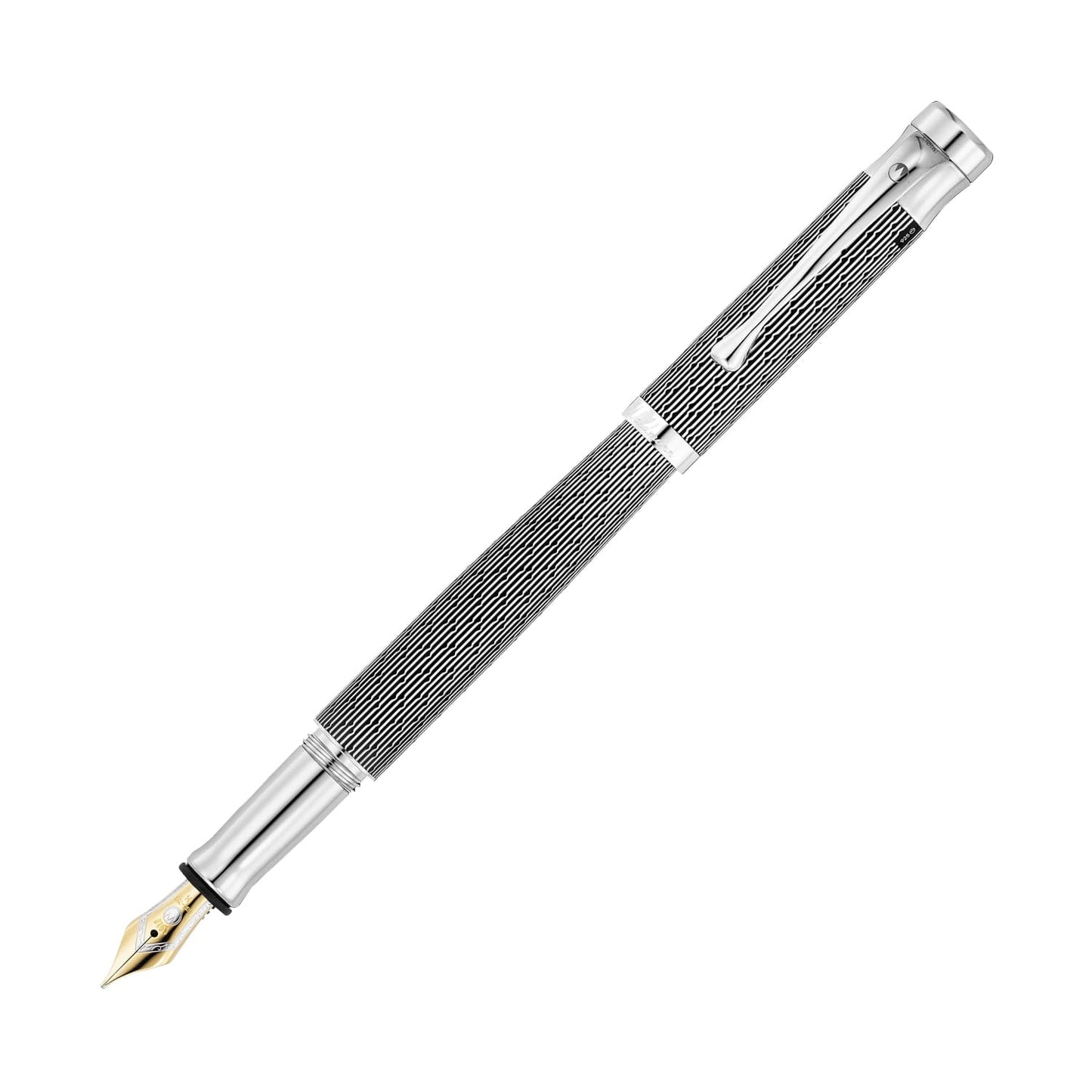 Waldmann Tango Imagination Fountain Pen in Black - 18kt Gold Fountain Pen