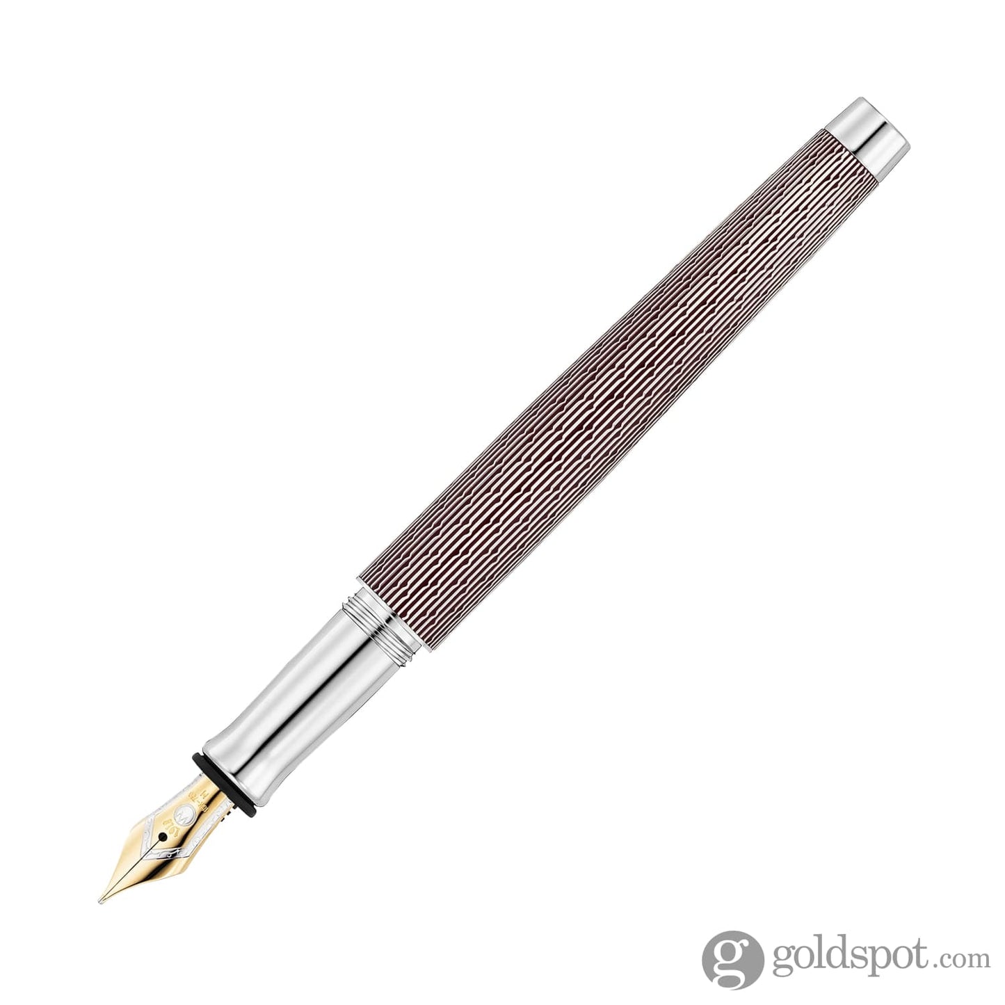 Waldmann Tango Imagination Fountain Pen in Burgundy - 18kt Gold Fountain Pen