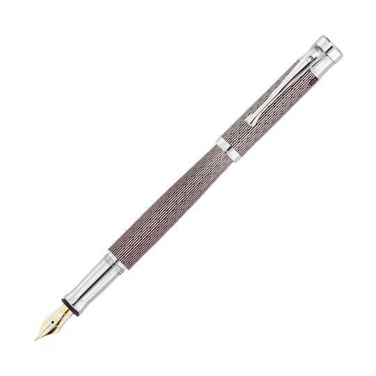 Waldmann Tango Imagination Fountain Pen in Burgundy - 18kt Gold
