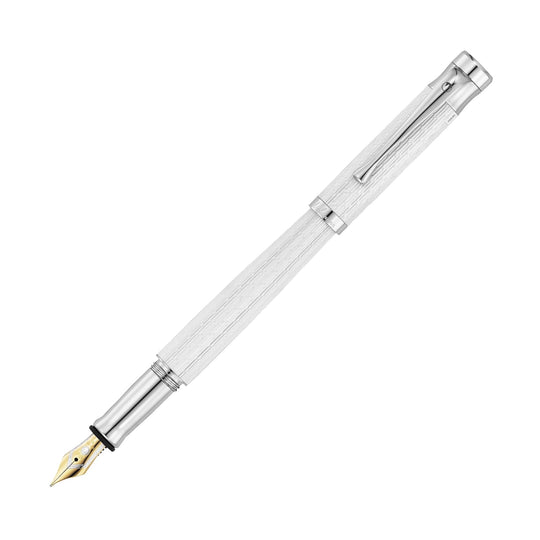 Waldmann Tango Imagination Fountain Pen in White - 18kt Gold