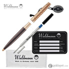Waldmann Tuscany Ballpoint Pen in Vela with Rose Gold Ballpoint Pen