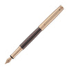 Waldmann Tuscany Fountain Pen in Chocolate with Rose Gold Steel Nib Fountain Pen