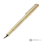 Waldmann Tuscany Fountain Pen in Gold-Plated Sterling Silver Steel Nib Fountain Pen