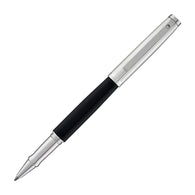 Waldmann Tuscany Rollerball Pen in Black Lacquer with Sterling Silver