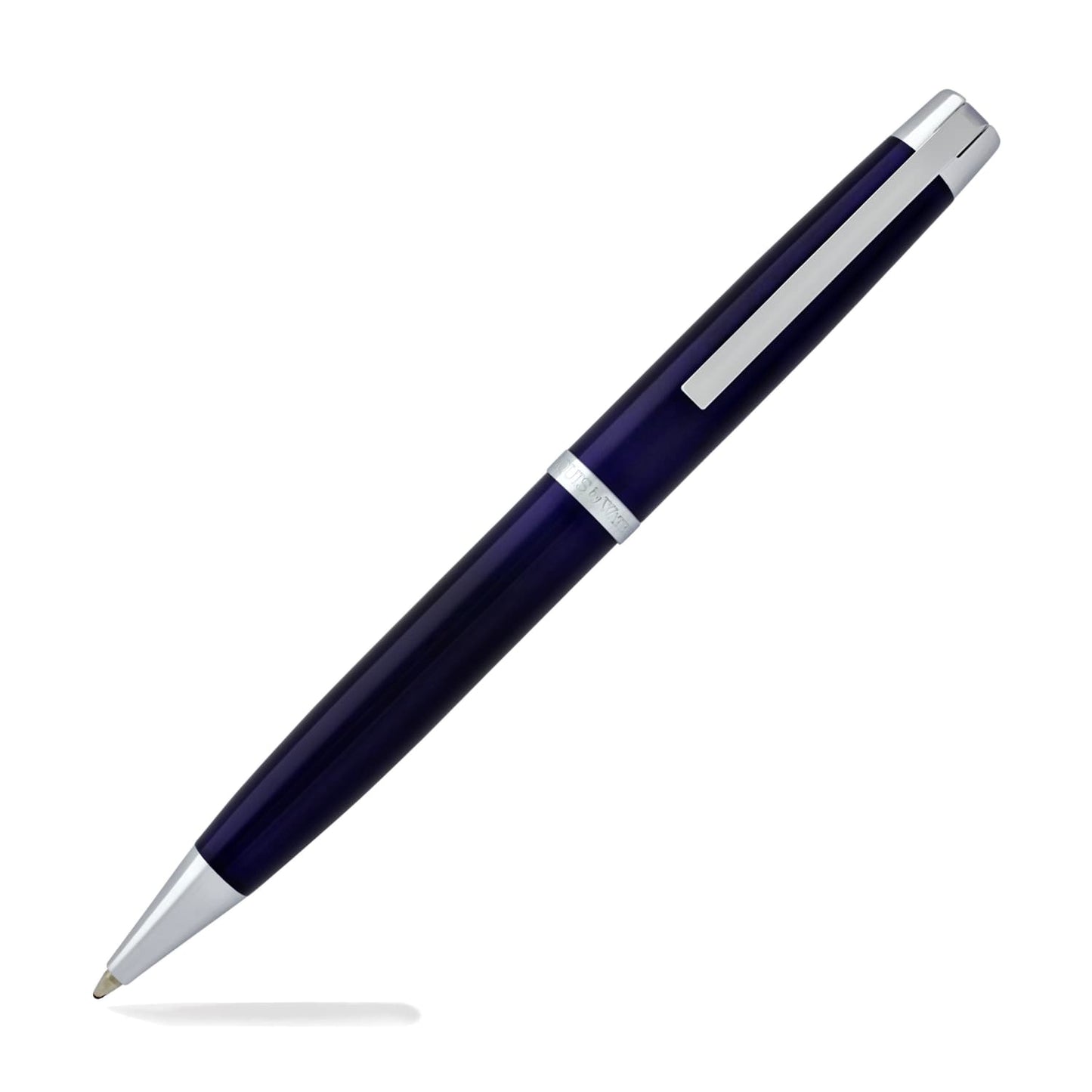 Waterford Marquis Metro Ballpoint Pen in Blue with Chrome Trim Ballpoint Pen