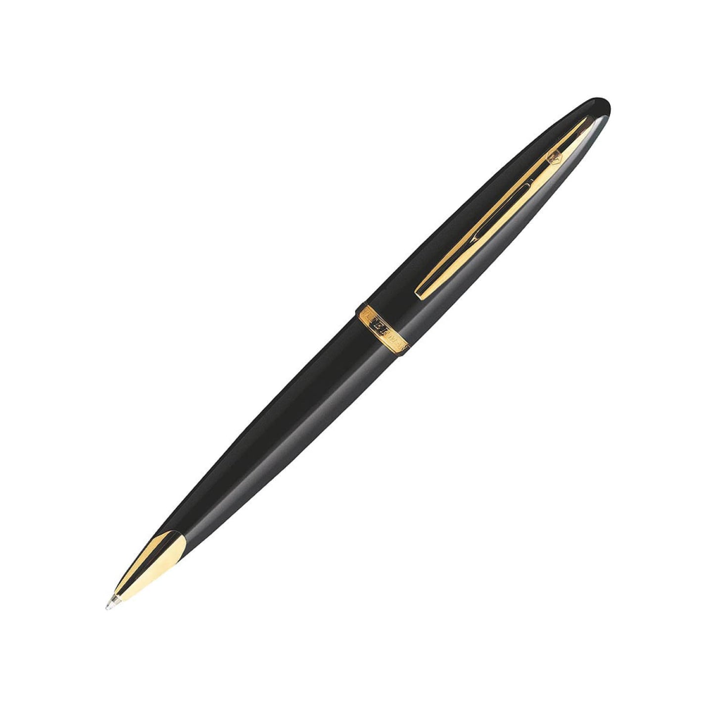 Waterman Carene Ballpoint Pen in Black Sea with Gold Trim Ballpoint Pen