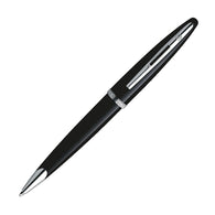Waterman Carene Ballpoint Pen in Black Sea with Stainless Steel Trim