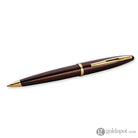 Waterman Carene Ballpoint Pen in Marine Amber with Gold Trim Ballpoint Pen