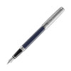 Waterman ExceptionL’Essence du Bleu Fountain Pen in Metal & Blue Lacquer - 18K Gold Fountain Pen