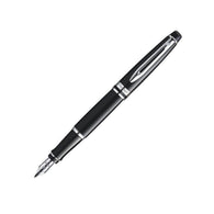 Waterman Expert Fountain Pen in Black with Chrome Trim