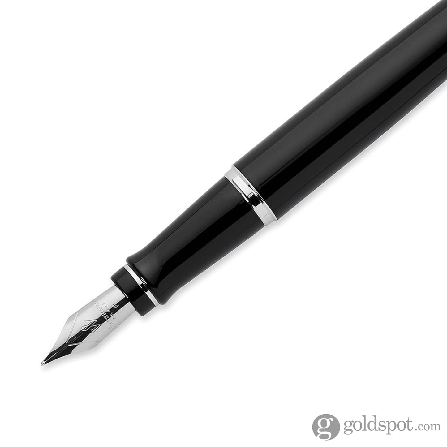 Waterman Expert Fountain Pen in Black with Chrome Trim Fountain Pen