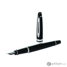 Waterman Expert Fountain Pen in Black with Chrome Trim Fountain Pen