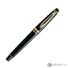 Waterman Expert Fountain Pen in Black with Gold Trim Fine Fountain Pen