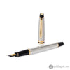 Waterman Expert Fountain Pen in Stainless Steel with Gold Trim Fountain Pen