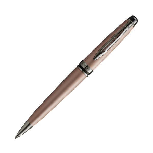 Waterman Expert III Ballpoint Pen in Metallic Rose Gold with Ruthenium Trim Ballpoint Pen