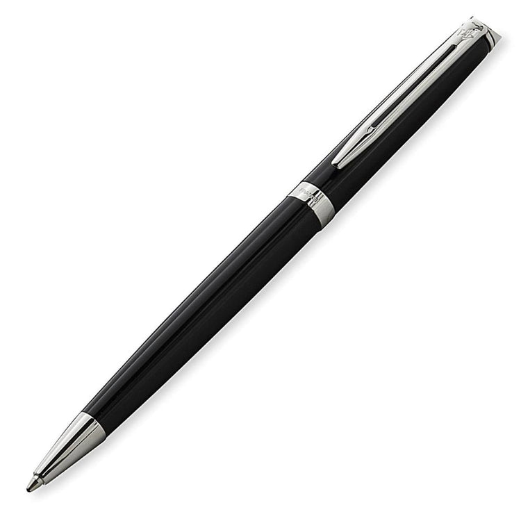 Waterman Hemisphere Ballpoint Pen in Black with Chrome Trim Ballpoint Pen