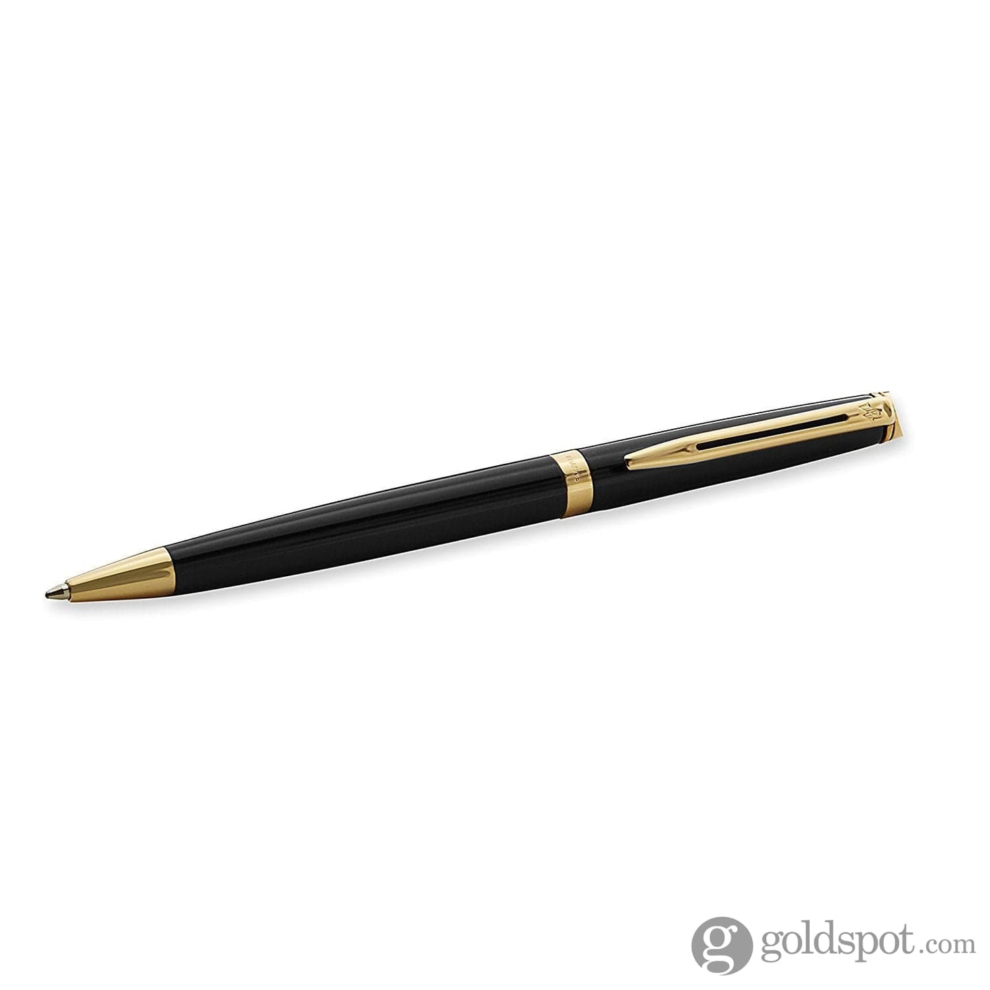 Waterman Hemisphere Ballpoint Pen in Black with Gold Trim Ballpoint Pen