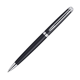 Waterman Hemisphere Ballpoint Pen in Matte Black with Chrome Trim