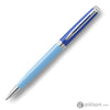 Waterman Hemisphere Colour Blocking Ballpoint Pen in Metal and Blue Lacquer with Chrome Trim Ballpoint Pen