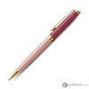 Waterman Hemisphere Colour Blocking Ballpoint Pen in Metal and Pink Lacquer with Gold Trim Ballpoint Pen