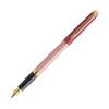 Waterman Hemisphere Colour Blocking Fountain Pen in Metal and Pink Lacquer with Gold Trim Fountain Pen