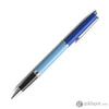 Waterman Hemisphere Colour Blocking Rollerball Pen in Metal and Blue Lacquer with Chrome Trim Rollerball Pen